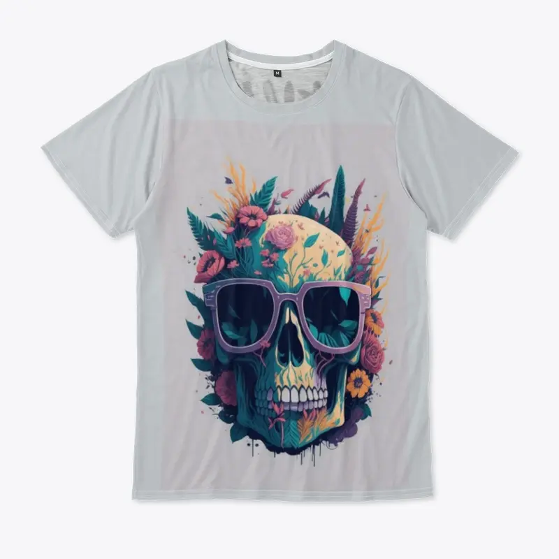 The skull T-shirt full print