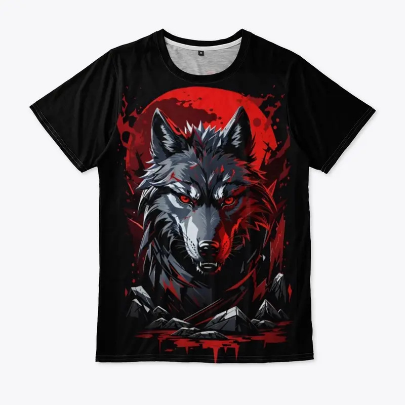 The red wolf Full print